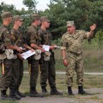 Полигон в Чугуеве. Выпуск будущих офицеров Национальной гвардии Украины