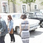 На «выставке» американских автомобилей победил советский мотоциклист (фото)