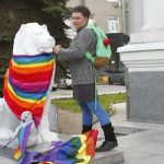 У Харкові «праві» прийшли на гомосексуальне весілля