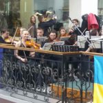 Виталий Лашко, Лилия Мазоха и оркестр «Слобожанский» поздравили харьковчан с Днем Европы