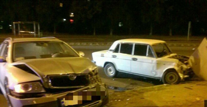 Авария под покровом ночи в Харькове. Есть потерпевшие