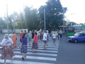 Наезд на активиста, перекрытый проспект в Харькове