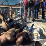 Автобус строителей Керченского моста упал в пролив