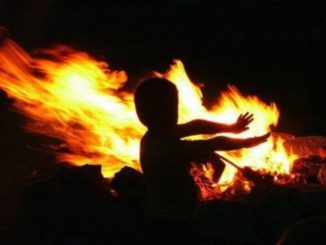 На Харьковщине в тюке соломы сгорел ребенок