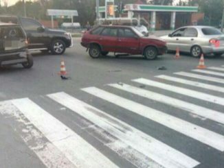 В Харькове произошло столкновение двух «легковушек»