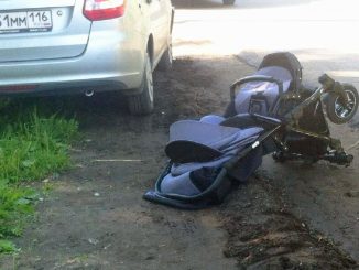 На Харьковщине автомобиль сбил мать с годовалым малышом