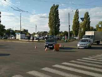 Утренняя авария с потерпевшими в Харькове: столкнулись мотоцикл и авто