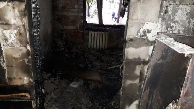 На Харьковщине малышка сгорела в пожаре