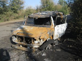 Харьковщина: джип не выдержал обстрел из гранатомета