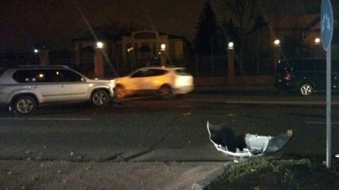 Ночное ДТП в Харькове