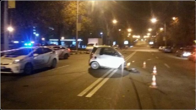 В центре Харькова авария с потерпевшими