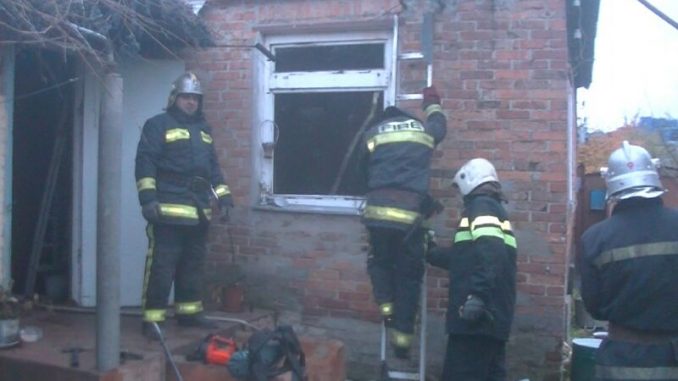 В Харькове женщина сгорела заживо в пожаре