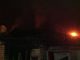 В Харькове выгорела квартира в старом доме