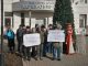 Против повышения тарифов пикетировали Харьковоблэнерго