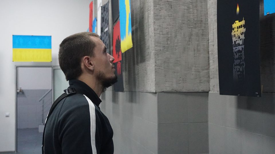 Харьков, выставка в Первом Националистическом Хабе, 2018
