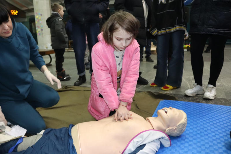 обучение первой доврачебной помощи в харьковском метро
